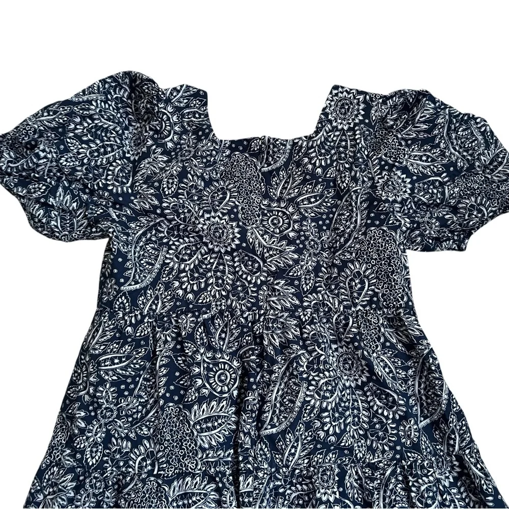 Madewell Puff Sleeve Mini Dress - Picture 8 of 13